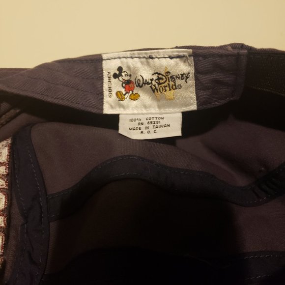 Walt Disney World Ball Cap Hat Adjustable Baseball Adult Navy Blue - Picture 5 of 6